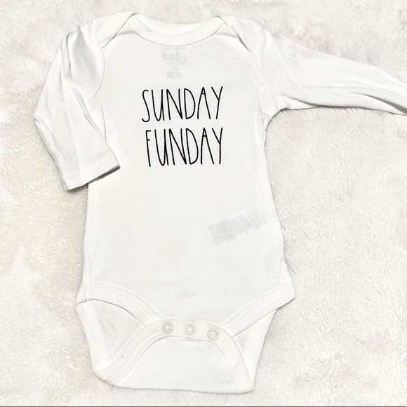 🆕Rae Dunn 3pk DADDY’S FOOTBALL BUDDY Long Sleeve Bodysuits - Picture 4 of 4